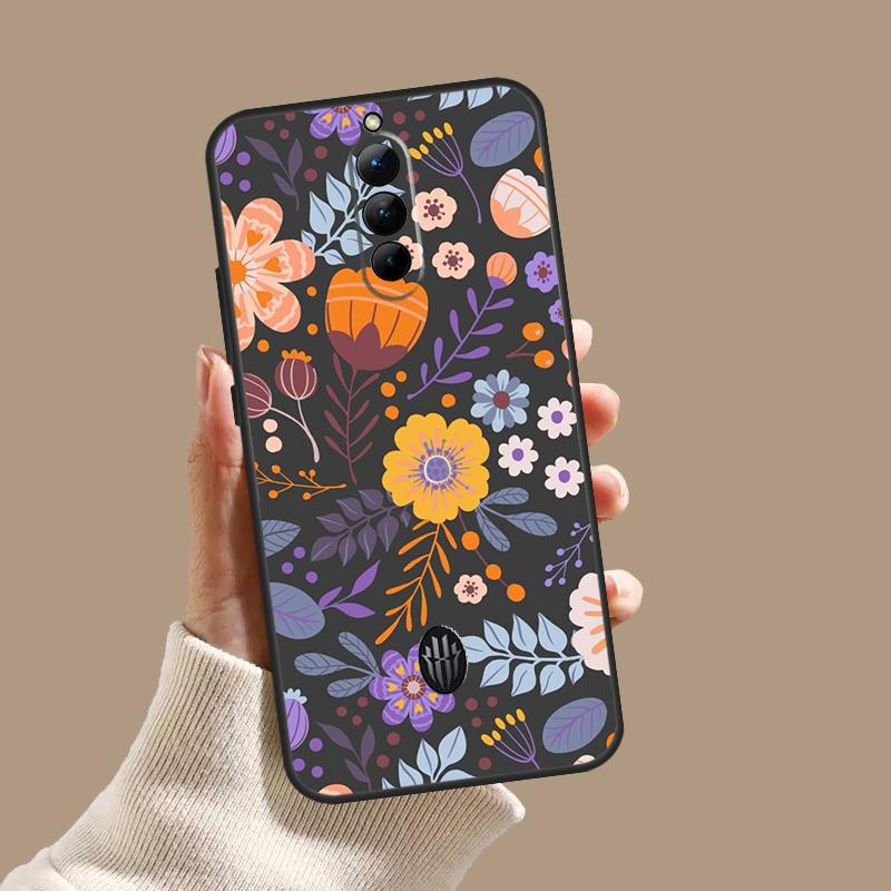 Чехол Floral Charm Secret Garden для ZTE Nubia Red Magic 10 10S 9S 8S 8 9 11 Pro Plus 6 7 6S 7S Pro 5G 6R 10 Air