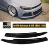2PCS Eyelids For VW Scirocco R GTS 2008 - 2017 Front Headlight Lamp Eyebrow Eye Lid Cover Trim Sticker Body Kit Car Accessories