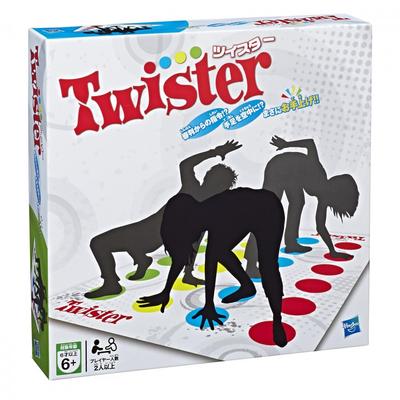 Hasbro Twister Choice и надувной игра для вечеринки для помещений возрастом от 6 лет и для двух или более членов семьи День аутентичный продукт Spinner's Twister, дети,
