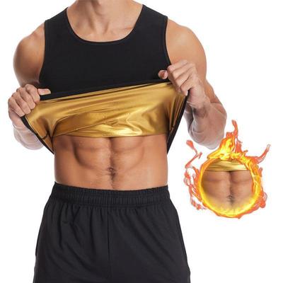 Мужской жилет для фитнеса, стимулирующий потоотделение, для тренировок на открытом воздухе