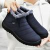 Cotton Shoes Winter Couple Snow Boots with Thick Velvet Cotton Boots, Warm and Casual Walking Shoes