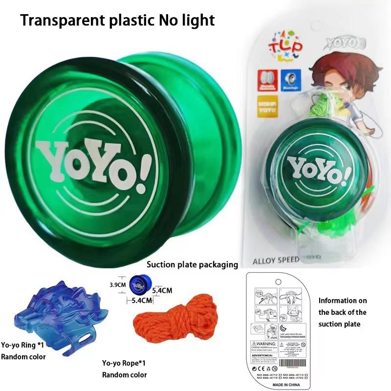 Йо-йо 1 шт. пластиковый кристалл профессиональный фристайл легкая атлетика соревнования йо-йо дети забавные подарки