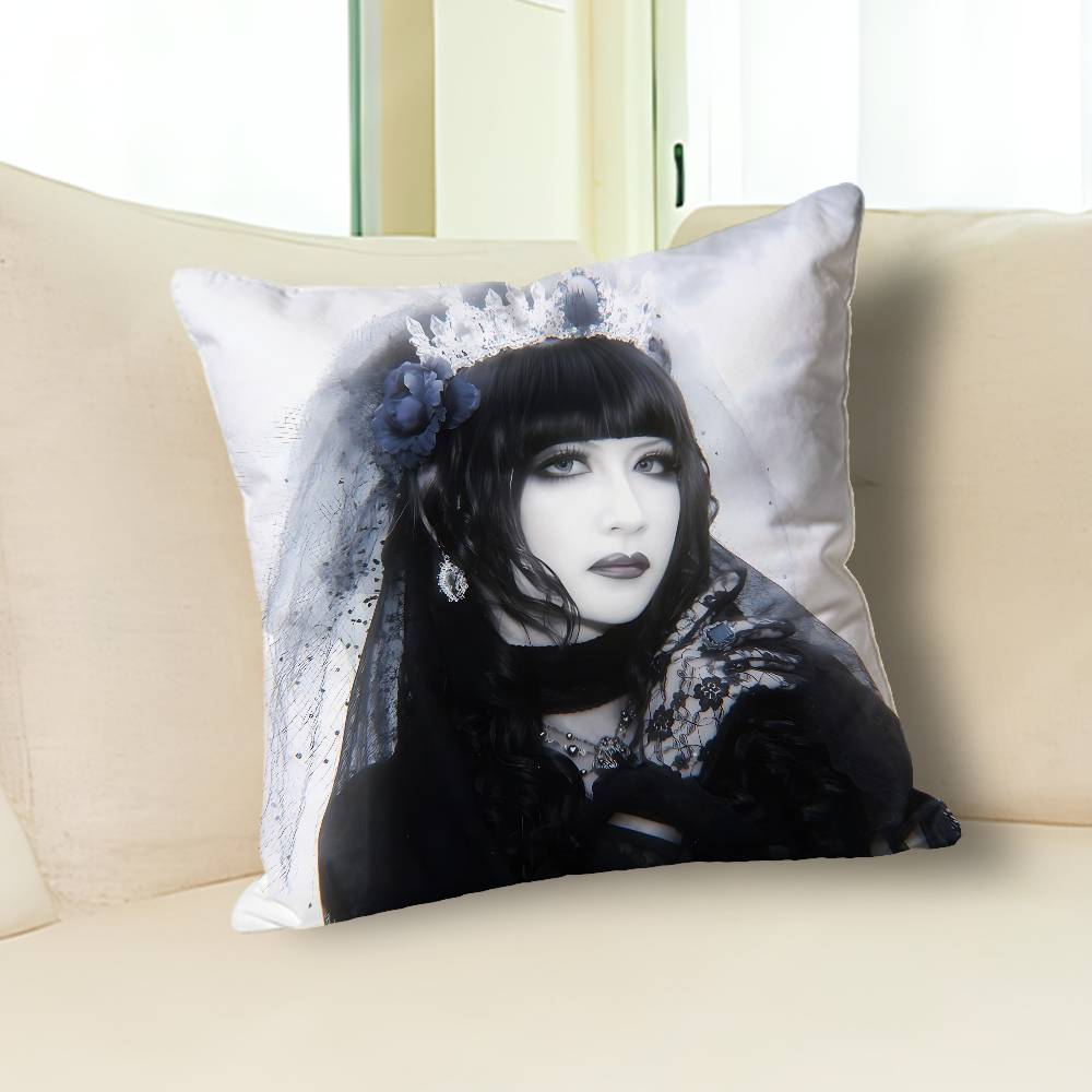 M-Mana Gothic M-Malice Mizer Различные размеры Квадратная наволочка Для Автомобиля Дома Спальни Декор На заказ Подарок на День Святого Валентина