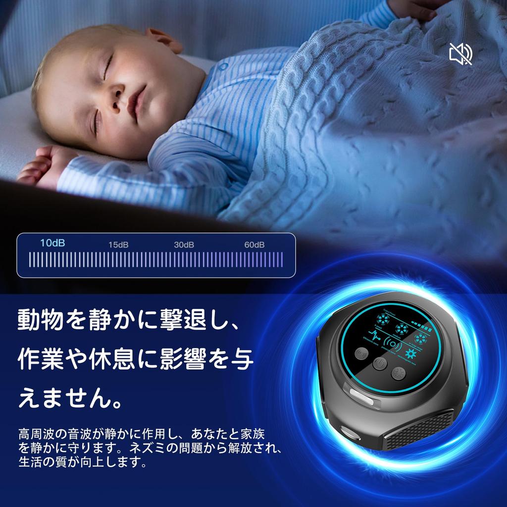 Ультразвуковой отпугиватель мышей Модернизированное мощное устройство для борьбы с вредителями 4 Защита для ваших вредителей Непрерывная энергия Электромагнитные насекомые Нерегулярные