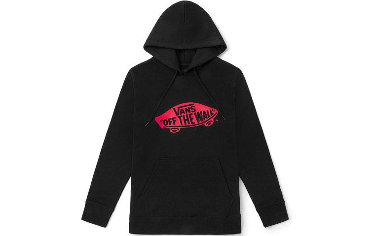 Vans Толстовки Унисекс Черные С капюшоном Умеренные Обычные VN0A5F5JBRR
