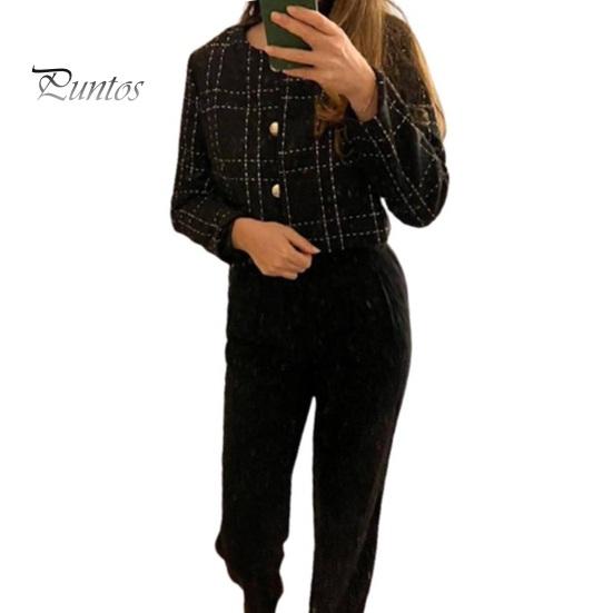 Женское пальто без воротника, однобортное, с длинными рукавами, короткое, в деловом стиле, куртка для поездок на работу, весна-осень, верхняя одежда