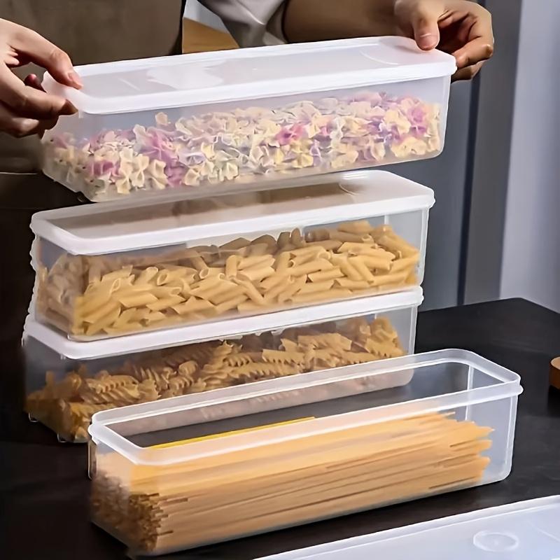 Прямоугольные контейнеры для хранения продуктов Холодильник Коробка для хранения кинзы и зеленого лука Кухня Органайзеры для лапши, яиц, овощей