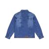 New MLB New York Yankees MONOGRAM Monogram Collection 24FW Denim Jacket Unisex Indigo 3ADKM0444-50INS