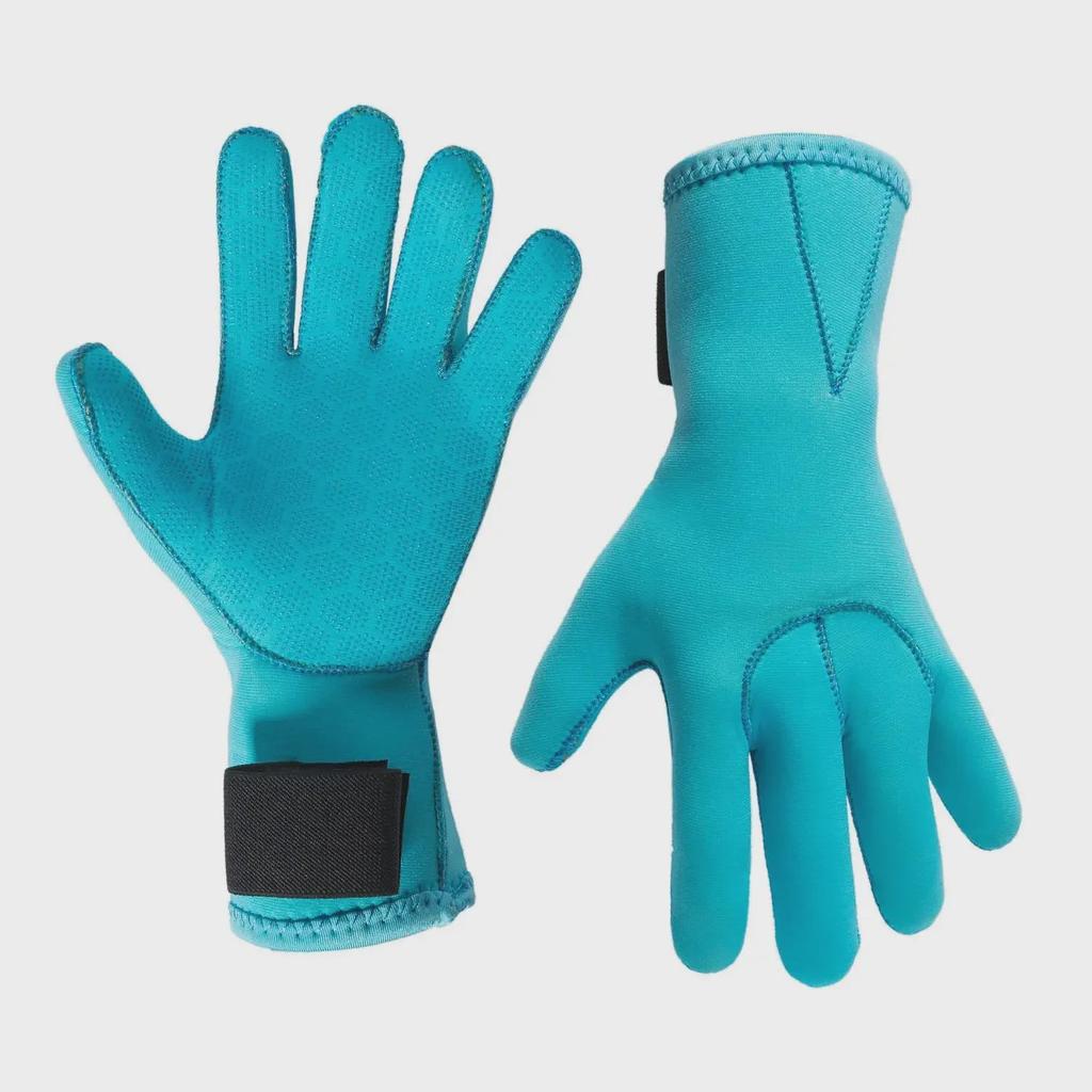 Зимние перчатки для дайвинга с защитой от царапин толщиной 3 мм, нескользящие и износостойкие для плавания, теплые с перепонками для рук, профессиональное снаряжение для серфинга