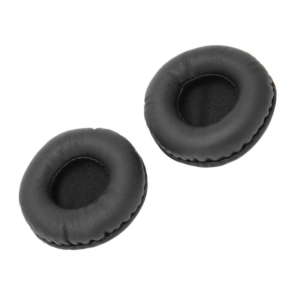 1 Pair 60mm Headphone Pad Soft Universal Headset Sponge Ear Pad Replacement Black