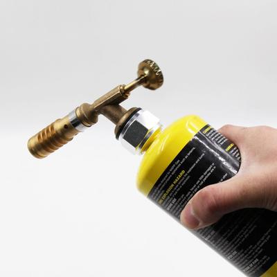 Переключатель контроля пламени MAPP, газовая сварочная горелка, стабильные сварочные инструменты, самовоспламеняющаяся газовая горелка с резьбовым отверстием для высокотемпературного нагрева