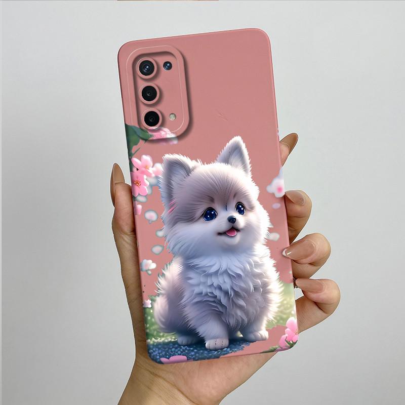 For OPPO A74 5G A54 5G Case A93 5G Capa Silicone Soft Phone Funda CPH2197 CPH2195 CPH2263 Painted Printed Protective Back Cover
