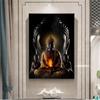 God Buddha Wall Art Canvas Prints Modern Buddha Canvas Art Paintings On The Wall Canvas Pictures Buddhism Posters Wall Decor