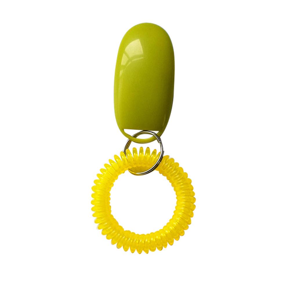 Dog Clicker Training Tool with Wrist, Portable Sound Trainer for Obedience and Behavior Training