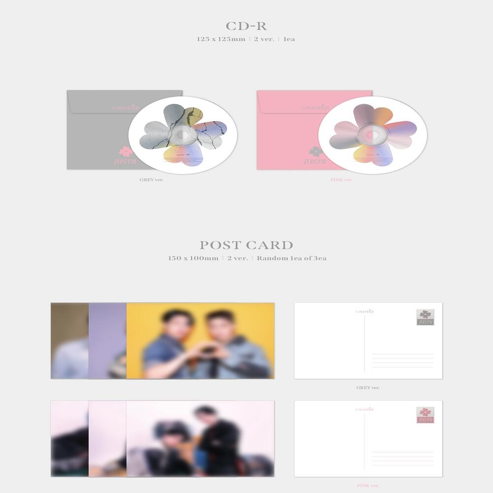 Just B <÷ (NANUGI)> Grey Ver. / Pink Ver.
