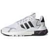 Originals Nite Jogger Ретро Удобные Спортивная Ткань Износостойкие Легкие Низкие Кроссовки для Бега Унисекс Белый Черный Серый H01735