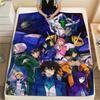 Mobile Suit Gundam Epic Battle Blanket, Warm Throw for Living Room, Great Gift for Gundam Lovers.chl