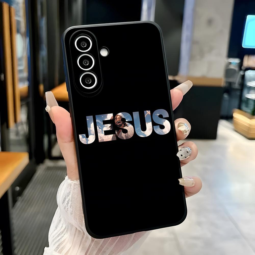Jesus Phone Case For Samsung S26 S25 Plus S20 S20 Plus S22 Ultra S23 FE S21 Plus S21 Ultra Soft Cover