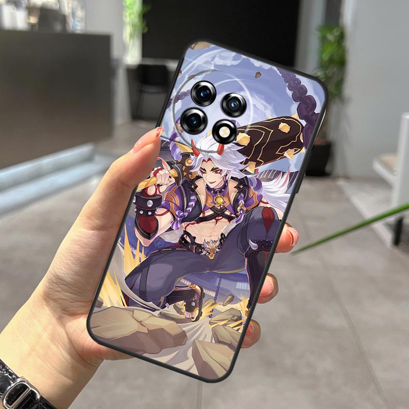 Чехол Genshin Impact Аратаки Итто для OnePlus Nord CE 5 2 3 4 Lite N20 N30 OnePlus 15 R 10T 12R 13R 13 12 11 10 Pro