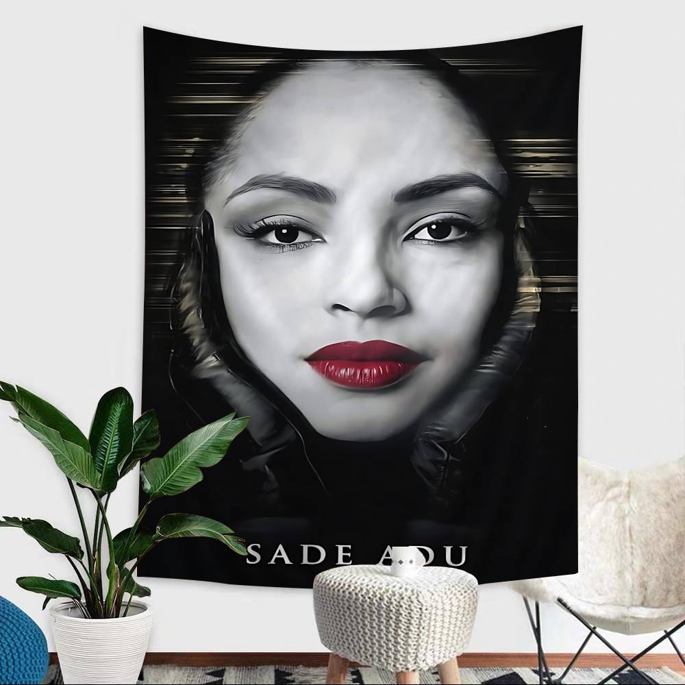 Band SSade Adu Singer Hanging Bohemian Tapestry Indian Buddha Wall Decoration Witchcraft Bohemian Cheap Hippie Wall Hanging