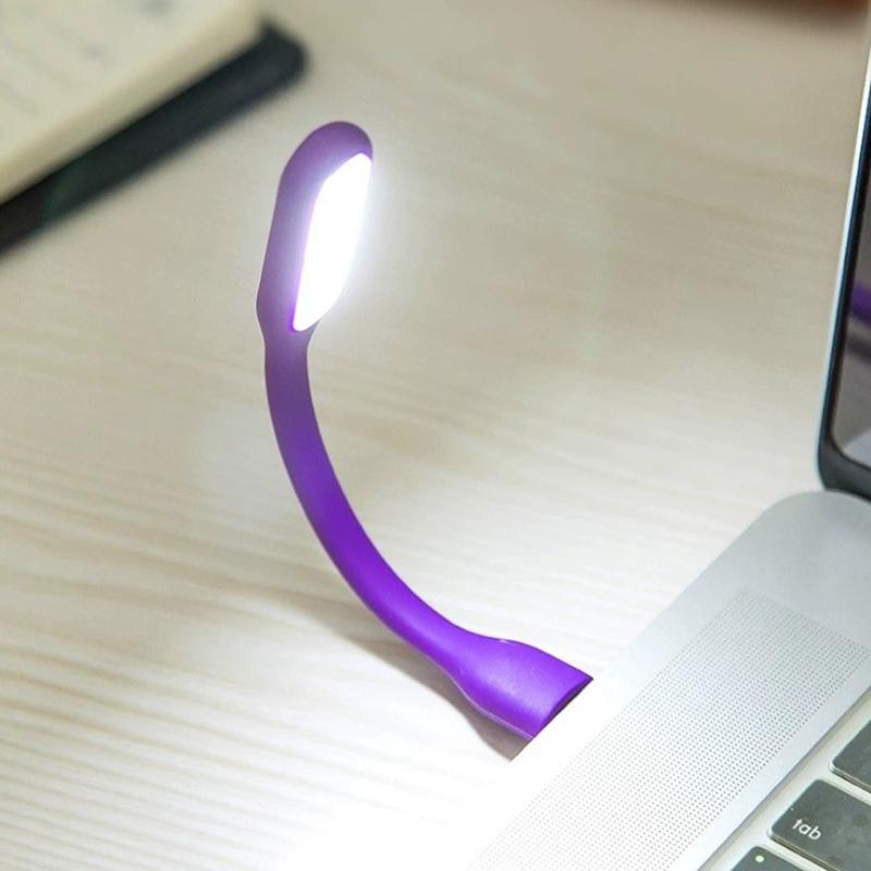 Портативный Креативный Мини USB Вентилятор Гибкий Сгибаемый Охлаждающий Вентилятор и USB Светодиодная Лампа Для Пауэрбанка Ноутбука и Компьютера Летний Гаджет