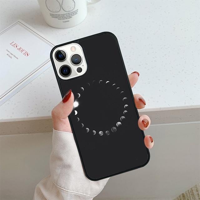 Чехол для телефона «Фазы Луны» для iPhone 17 Air 14 15 16 13 12 Чехол для Apple iPhone 17 Air 14 15 16 Pro Max 6S Plus Coque