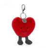 Брелок Love Bag Charm с плюшевой подвеской, плюшевый брелок с пряжкой для рюкзака