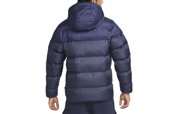 Nike Мужская пуховая куртка Windrunner с технологией Storm-FIT и утеплителем PrimaLoft®, морской синий FB8185-410