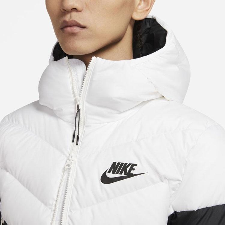 Nike Nsw Down Fill Zip Hooded Jacket Мужская верхняя одежда Черный CU0226-101