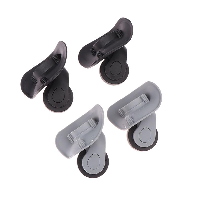 1Pair Replacement Luggage Wheels Suitcases Spinner Caster A08 Silent Rubber Wheels Baggage Wheel For Suitcase Trolley Accessory