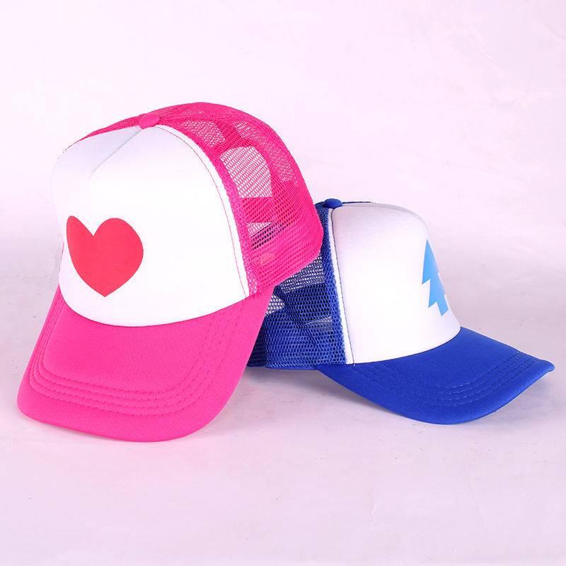 Hip-hop Style Gravity Falls Hat With Cool Cartoon Graphics