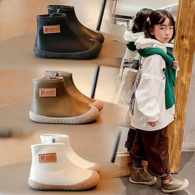 Ботинки для малышей Martin, кожаные ботинки Anti Kick, обувь для девочек, короткие ботинки, ботинки с мягкой подошвой для мальчиков