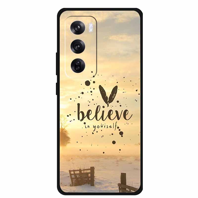 Чехол для OPPO Reno 12 / Reno12 Pro Глобальная версия Модный Принт Мягкий Силиконовый Задний Чехол Для Reno12 Pro Чехол с Кошкой Reno12 5G