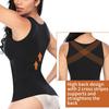 Корректирующая майка-камисоль для женщин с встроенным бюстгальтером и контролем живота, майка-топ на бретелях с высокой степенью компрессии, утягивающий боди-шейпер, белье для похудения