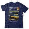 Футболка с изображением поезда InterCity 125 Haynes Trainspotter British Rail HST Унисекс и Детская