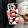 Cartoon Cute Pucca Garu Shockproof Phone Case for iPhone 17 Air 16 16E 15 Pro Max 14 Plus 13 Mini 12 Back Cover Anti Fall Fundas