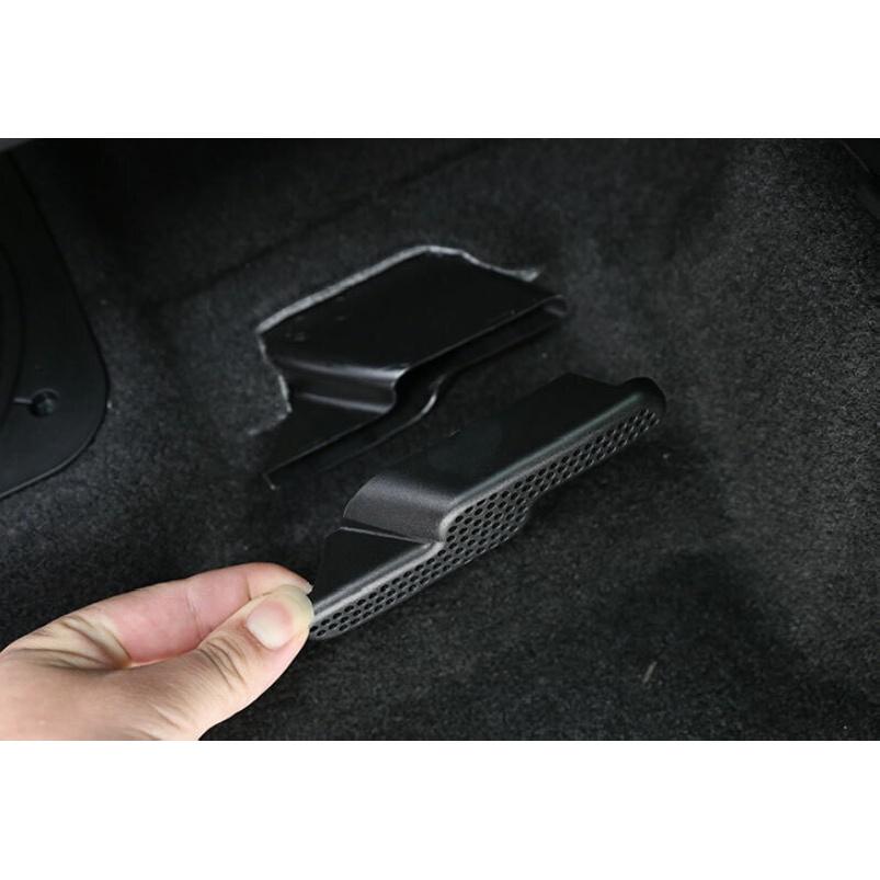 For BMW X1 F48 2016-2022 2022 ABS Black Seat Lower Dust Cover Cover Trim 2PCS