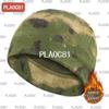 Зимняя шапка с камуфляжным рисунком и флисовой подкладкой PLAOC81