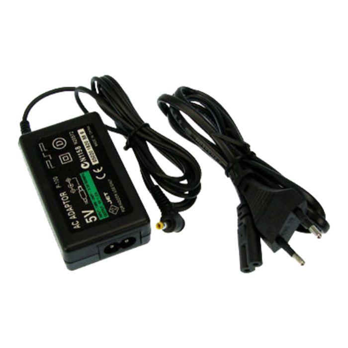 Mains Charger Transformer - Sony - ADP-624SR - Compatible with PSP-1000/2000/3000 - New - 150 Gr
