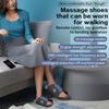 Professional TENS-EMS Foot Massager Machine for Relaxation, Shiatsu Acupoint Massage Pad with Pulse, Portable Home Use