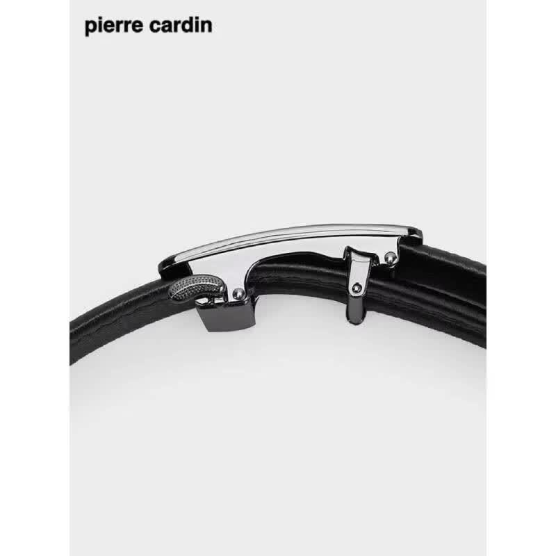 Pierre Cardin Мужской кожаный ремень с автоматической пряжкой
