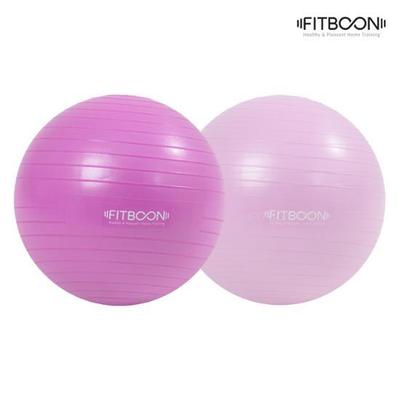 Мяч для йоги FITbun Gym Ball 30 см (Фиолетовый/Светло-розовый)