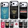 Чехол для телефона с картой и флагом Индонезии для iPhone 17 16 15 14 13 Pro Max Задняя крышка для 12 11 Pro Coque