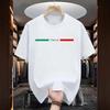 Italian Fashion T-shirt Men's O-neck Short Sleeved Summer Urban Casual T-shirt Home and Outdoor Comfortable Soft Top