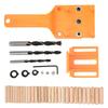 41Pcs/Set Self Centering Drill Guide  Woodworking and Carpentry Drilling and Marking