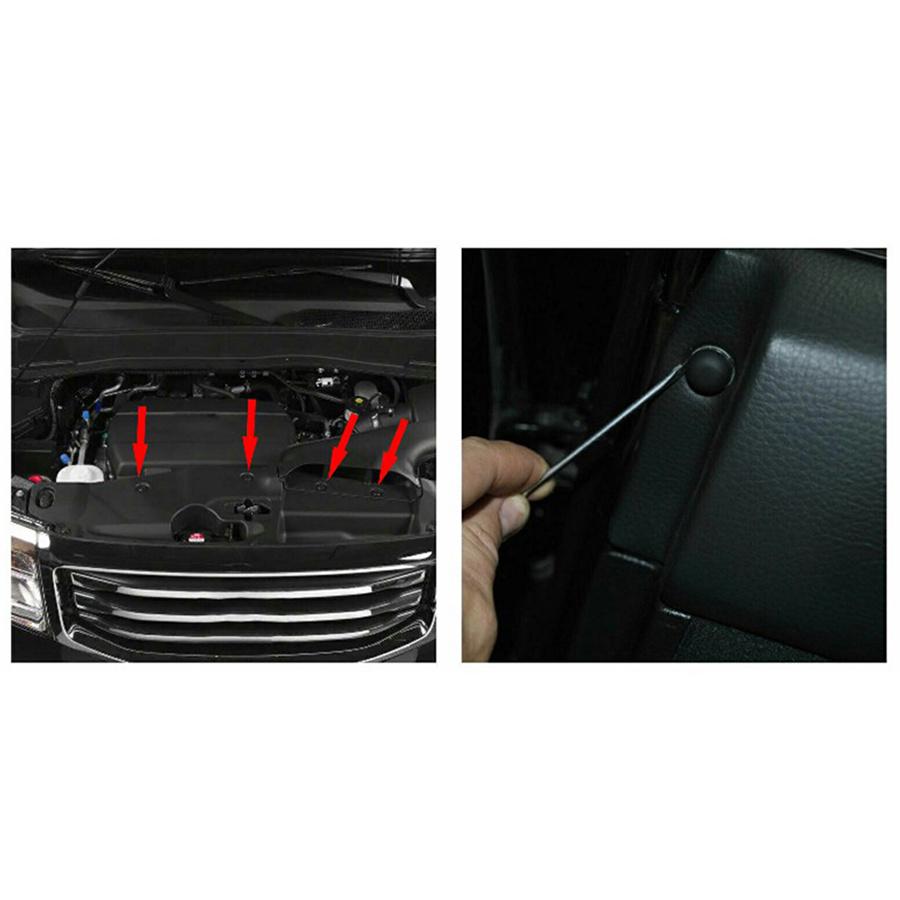 For Toyota Lexus 100 Pcs Panel Bumper Fender Push Rivets Fastener Clips Plastic