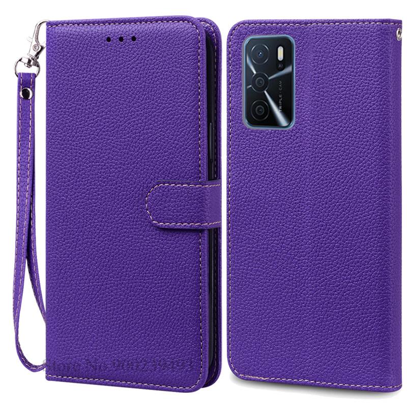Для OPPO A16 Чехол Кошелек Флип Кожаный Чехол Для Oppo A16s Чехол OppoA16 s CPH2269 CPH2271 Силиконовый Чехол Для Oppo A16 A16s Чехол