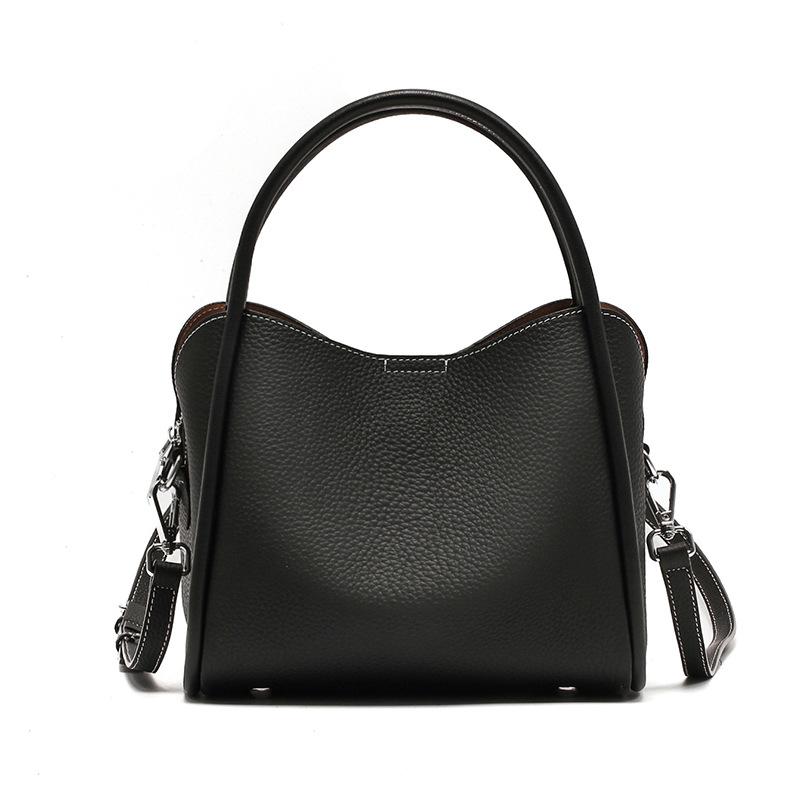 Сумка-тоут, вместительная, из натуральной кожи, ретро, сумка на одно плечо, женская сумка Niche Design