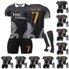 23-24Real Madrid Jerseys Sports Team Uniform Set Football Training Suit Set