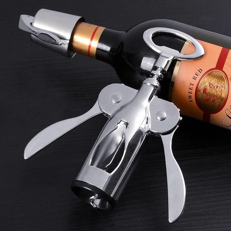 Multifunction Wine Opener Bottle Opener Easy Cork Pops Cork Cork Beer Can Top Remover Gift Kitchen Gadgets | openings